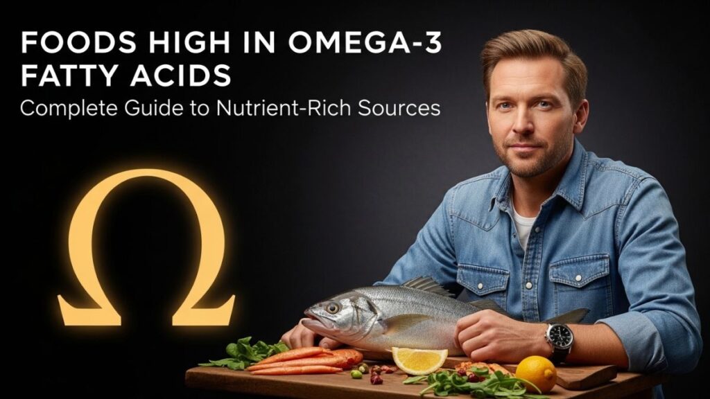 Foods High in Omega 3 Fatty Acids: Complete Guide to Nutrient-Rich Sources
